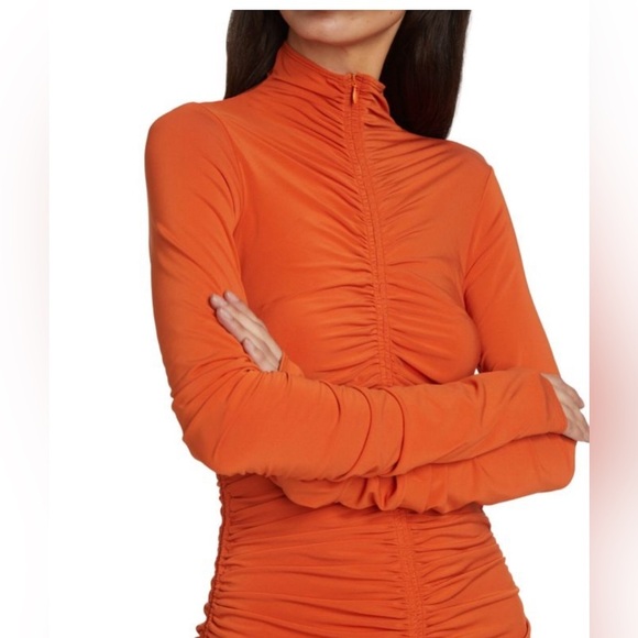 A.L.C. Nolan Dress in Bombay Brown - Picture 10 of 11